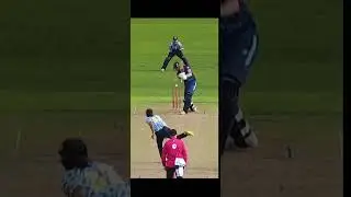 Hassan Ali's hat-trick against Derbyshire Birmingham #shortsviral #cricket #england #pakistan #viral