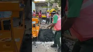 Pothole filling machine in Kakinada