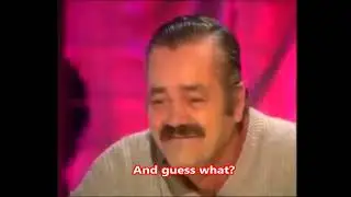 Risitas Laughs Off The Hustler Nation Fraud