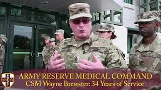 Final NCO Walk for CSM Wayne Brewster