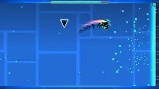 Straight flying in geometry dash.Its pretty hard.Geometry dash #1