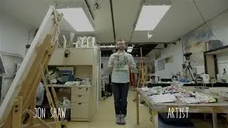 Artist Jon Shaw on how he turned his creative talent into a colourful career