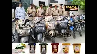 Police arrested a bike thief under Madhapur police station limits..