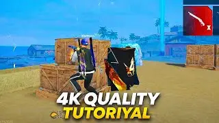 4K HDR 📊Quality Editing Tutorial In Capcut 🔥 ||  How To Increase Free Fire Video Quality