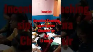 Incentive Coaching sipara patna By Chandan sir