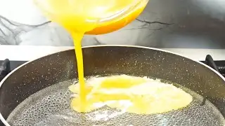 Put the eggs in boiling water and it will be amazing!!