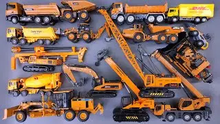 Mega RC Trucks & Heavy Equipment Collection | RC Lesu ET30H Excavator, DT60 Dozer & MCL8 Loader