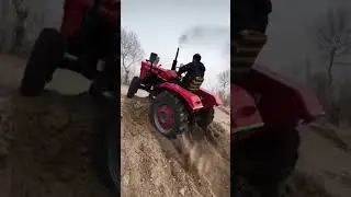 tractor stuck in sand #minitractor #viralvideo #belarus #flood #tractor