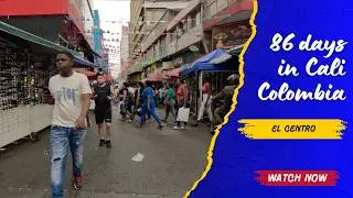Beautiful Chaos in Downtown Cali | El Centro Markets & Calle de Sabor Walk