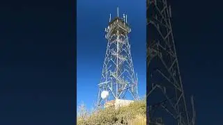 Hiked up to the Mount Ord antenna farm.