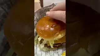 A&W Double Papa Burger & Corn Dog Nuggets!