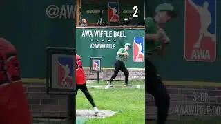 Last Play Is the Worst Ever?😤 #dingersornothing #wiffleball #baseball #shorts