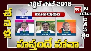 99TV Exit Poll Survey | హస్తందే హావా | Chevella Constituency |  | 99 TV Telugu