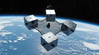 CubeSats Capture Space Debris 1