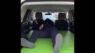 Travel Bed Camping Mat Drop stitch fabric Korean technology inflatable Air Car Mat
