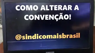 Alterei a Convenção. Quer saber como?