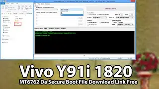 Vivo Y91i 1820 MT6762 Da Secure CM2 MT2,MTK Boot File Download Link Free