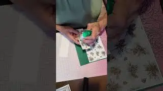 Stampin Up: Fruitful Blessings, Diamond Z Fold Pop-up Card