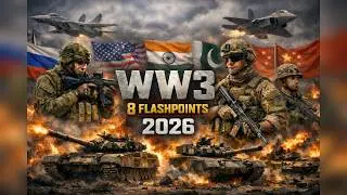 WW3 ? 😨 2026 Ke 8 Flashpoints Jo Duniya Hila Sakte Hain #viral #worldwar3 #geopolitics #viralvideo