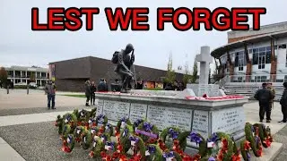 REMEMBRANCE DAY 2022 VETERANS SQUARE SURREY, BC  #buhaycanada #vancouver