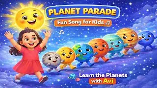 Planet Parade Song for Kids 🌍🪐 Learn the Planets with Avi