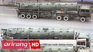 China successfully test-fired new ICBM last month: defense ministry