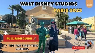 Disneyland Paris | Full Walt Disney Studios Tour 2025 | Ride Guide & Tips for First-Time Visitors 🇫🇷