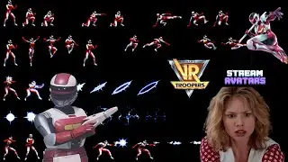 Kaitlin Star! |Stream Avatars|Sega Genesis| VR Troopers| Custom Sprites!