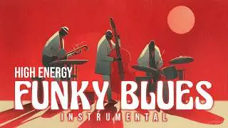 Solid Gold Funky Blues 🎸 High Energy Electric Instrumental for Work & Mood Boost