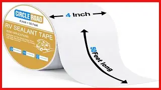 Seal Your RV Like a Pro with Durable Butyl Tape