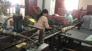 How to produce chair parts caster wheel?