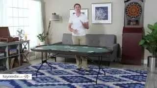 Fat Cat Folding Poker Table - Product Review Video