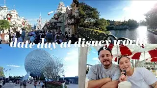DISNEY WORLD VLOG | DAY 6! Disney Date Day! Magic Kingdom, Monorail, Epcot & More.