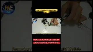 How To Repair LED Light M6-D #youtubeshorts #shorts #m6light #ledlights #light #lightrepair