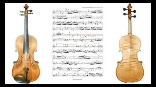 Johann Sebastian Bach, 2.Satz aus dem Doppelkonzert, BWV1043, Soloviolinen