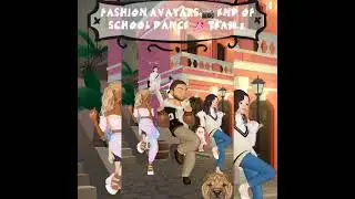 END OF SCHOOL DANCE PARTY FASHION CREW AVATARS 📷🌻#anime #shorts