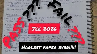 &ldquo;JEE Mains Exam Hall Reality 🧠💔 | Honest Experience of a JEE Aspirant&rdquo;