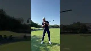 Compress your irons. Via @_topspeedgolf TikTok #golf #golfdrills #golftips #golftok #tigerwoods