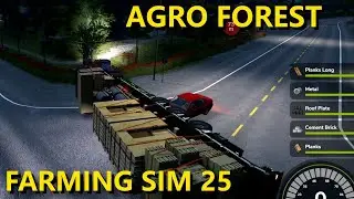 SCOOPING AND SELLING | AGRO FOREST | FARMING SIMULATOR 25 | EP 7