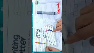 Easy Drawing and Coloring ABC #phonics_song #abcdsong