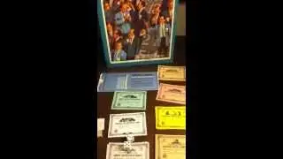 Vintage Stocks and Bonds board game, The Game of Investments