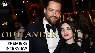 Outlander Season 6 - Jessica Reynolds & Alexander Vlahos on checking accents on set