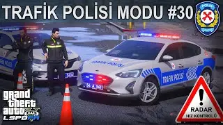 RADAR HIZ KONTROLÜ - GTA 5 TRAFİK POLİSİ MODU #30 - FORD FOCUS 2020