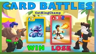 Roblox CARD BATTLES - How to WIN Every Time and NEVER Lose Again