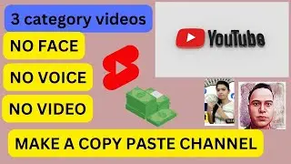Copy Paste करके बिना Face दिखाए कमाओ $4000 #Copy Paste Video on YouTube and Earn Money#