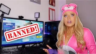 CHARLOTTE PARKES got BANNED From Fortnite... *PRANK*