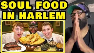 Two Brits Try The BEST Soul Food In Harlem!