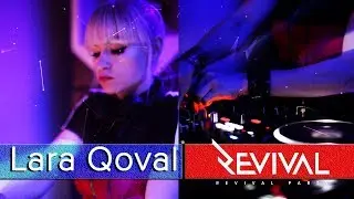 Lara Qoval DJ. Revival Events. Nice nightlife. Progressive techno tech deep