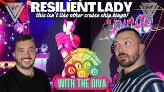 Virgin Voyages Resilient Lady - Bingo with the Diva, Everything at Gunbae  & Pink Agave After Dark