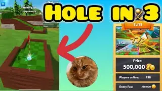 Got this cool hole in 3 on Pine Forest! | golf battle